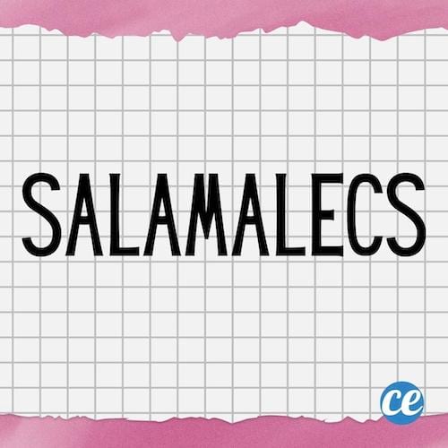 Mot dr&ocirc;le Salamalecs