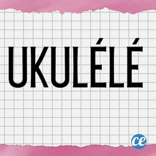 Mot dr&ocirc;le Ukul&eacute;l&eacute;