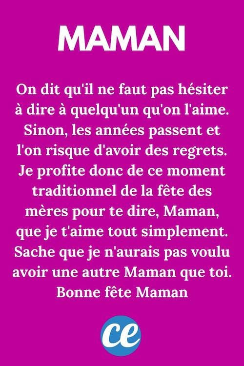 On dit qu'il ne faut pas hésiter à dire à quelqu'un qu'on l'aime