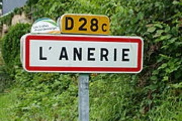 Panneau du hameau L'Anerie