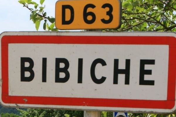 Panneau du village Bibiche