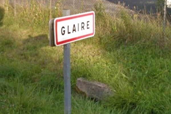 Panneau de la commune de Glaire