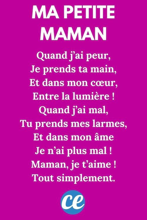 Quand j’ai peur, je prends ta main, et dans mon cœur, entre la lumière !