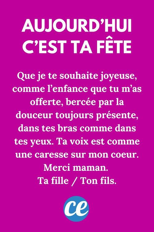 Textes Touchants Pour La F Te Des M Res Que Votre Maman Va Adorer