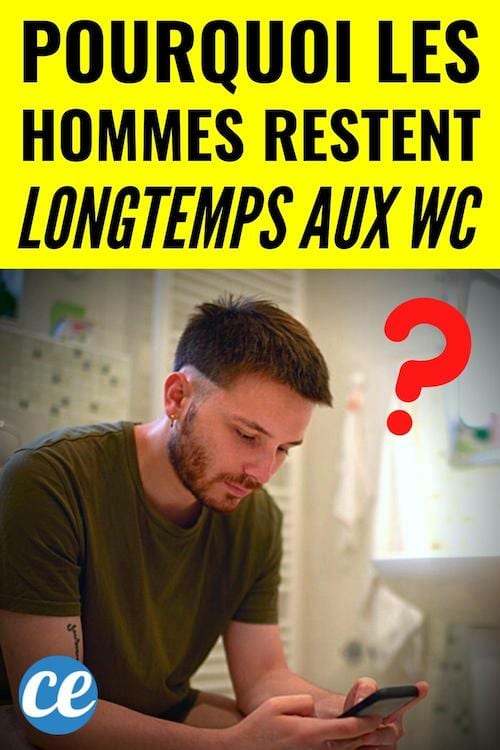 pourquoi les hommes restent plus longtemps aux toilettes que les femmes