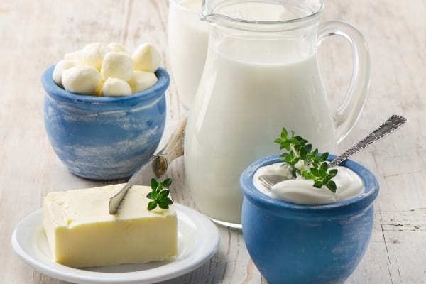Dairy products that are difficult to digest