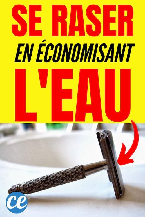 comment se raser en économisant de l'eau