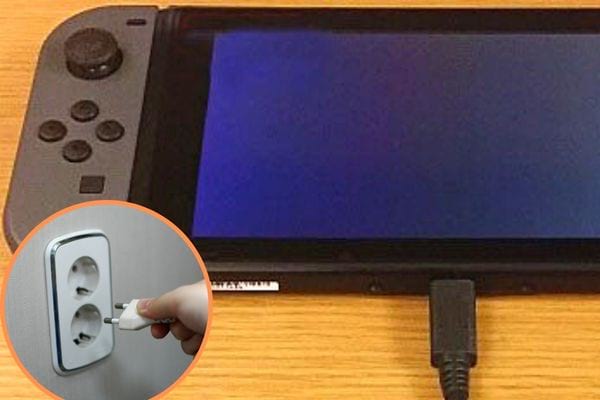 Une console de jeux qui se débranche 