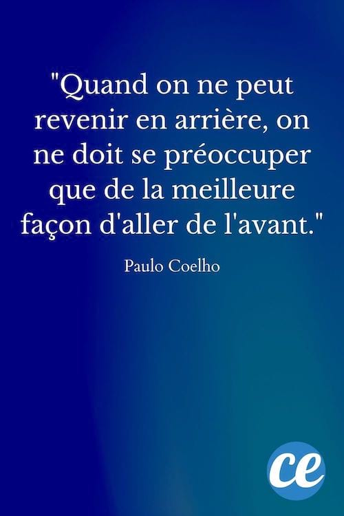 Quand on ne peut revenir en arrière