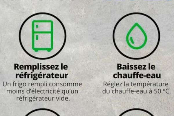 Des astuces d'économies d'électricité