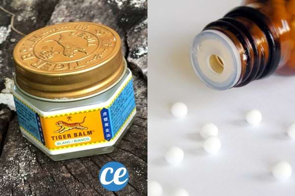 Du baume du tigre avec des médicaments