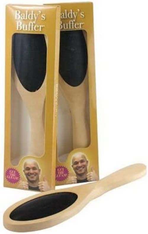 Une brosse pour les chauves