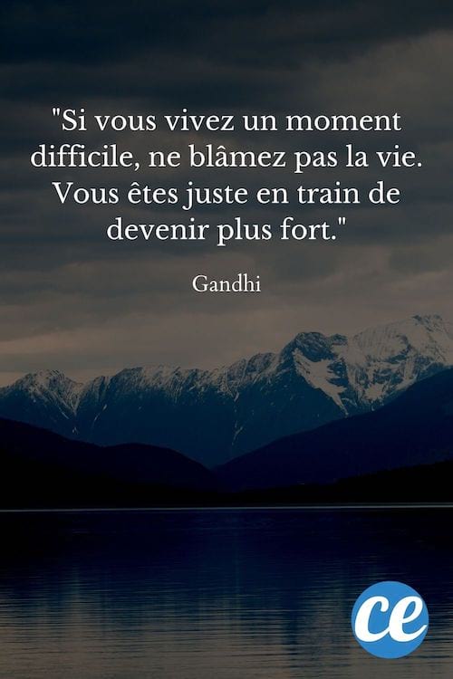Si vous vivez un moment difficile