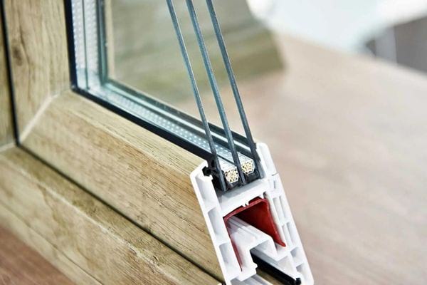 Installieren Sie eine Doppelverglasung am Fenster, um es vor Kälte zu schützen