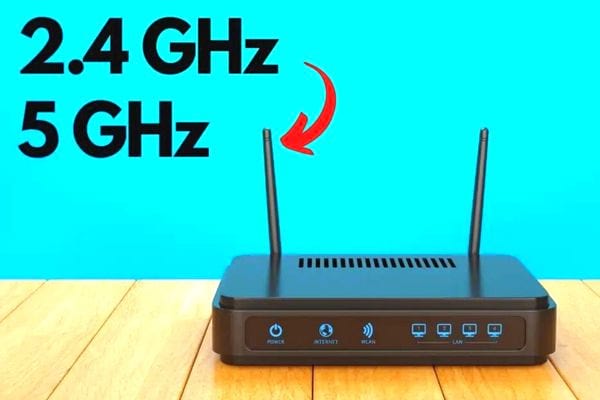 La fréquence wifi de la box