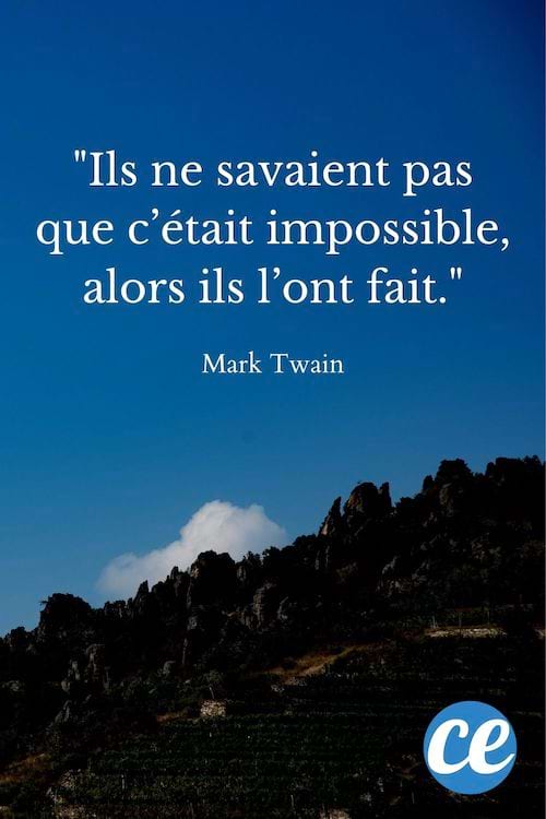 Ils ne savaient pas que c’était impossible, alors ils l’ont fait