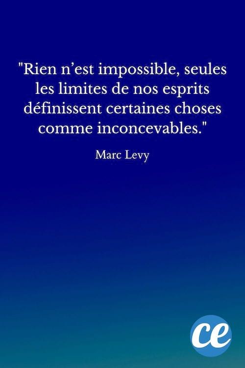 Rien n’est impossible, seules les limites de nos esprits