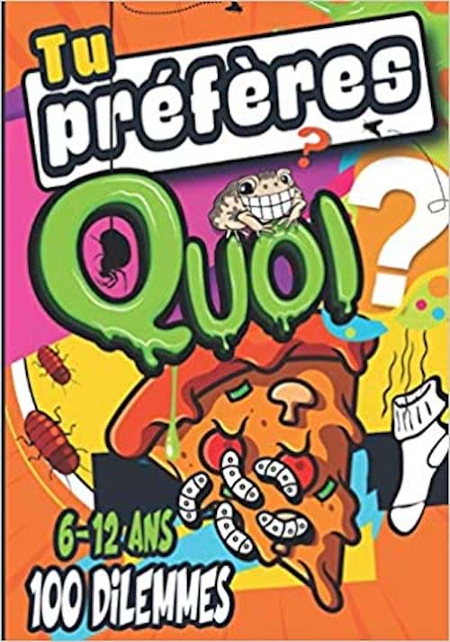 Un jeu de cartes “tu préfères quoi” pour les enfants de 6-12 ans et +
