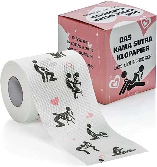 Du papier toilette kamasutra avec 200 positions