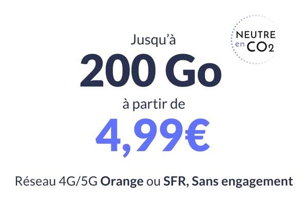Le prix d'un forfait mobile pas cher