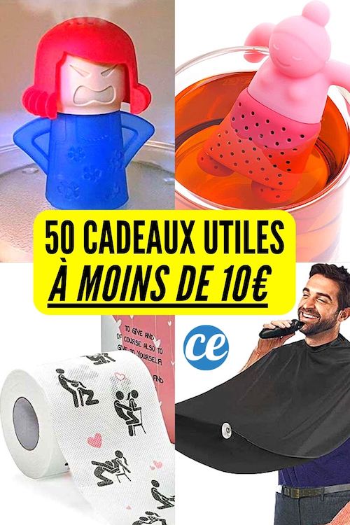 Top 50 des Cadeaux Utiles et Pas Chers (à Moins de 10 Euros).