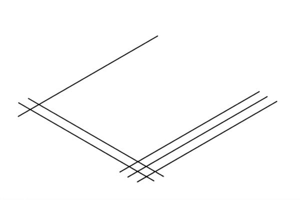 Plusieurs lignes horizontales noires