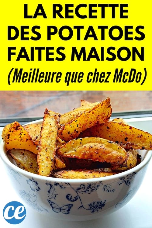 Des délicieuses potatoes dans un bol qui ont été cuites au four 