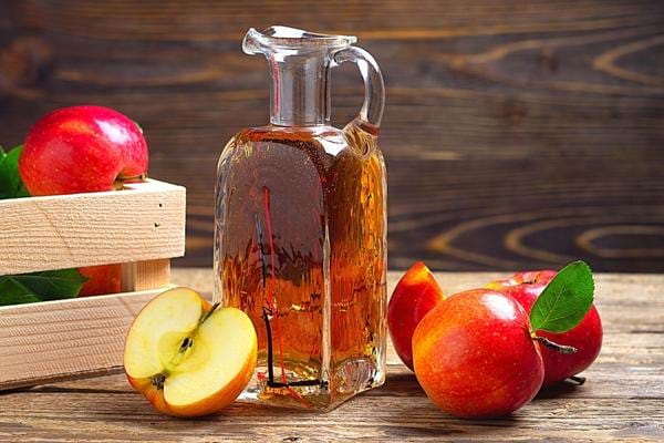 Un sirop à base de vinaigre de cidre
