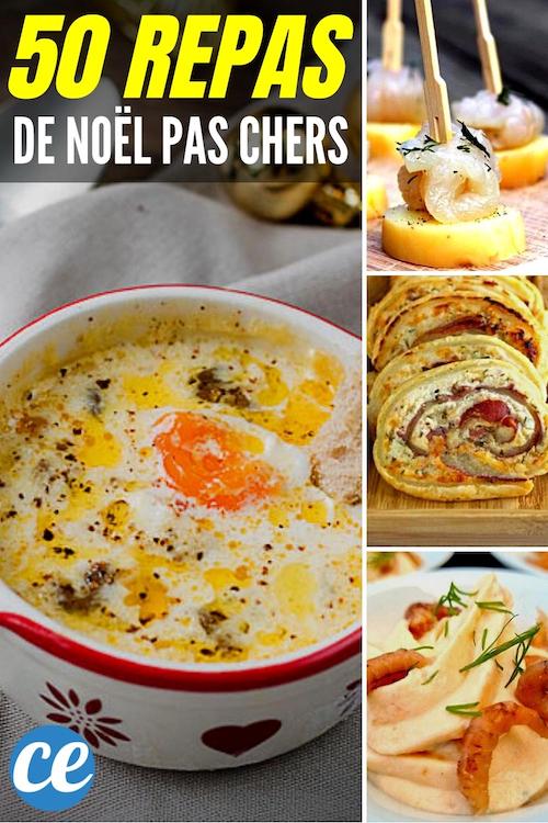 50 Repas de Noël Pas Chers et Faciles à Faire.