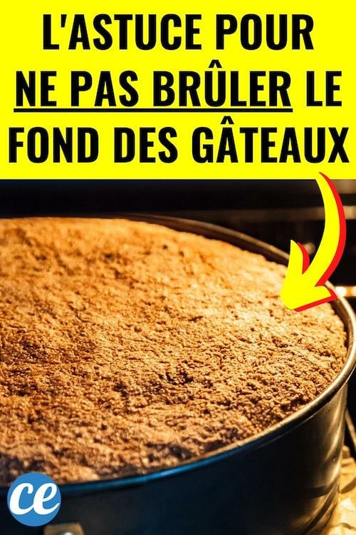 Que Mettre dans le Four Pour Que le Fond des Gâteaux Ne Brûle Pas ? Personne N