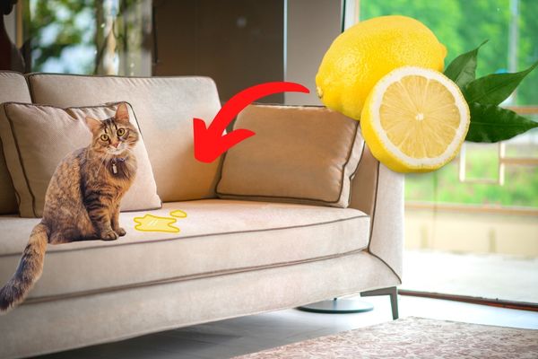 Comment Enlever l’Odeur de Pipi de Chat Sur un Canapé ? L'Astuce