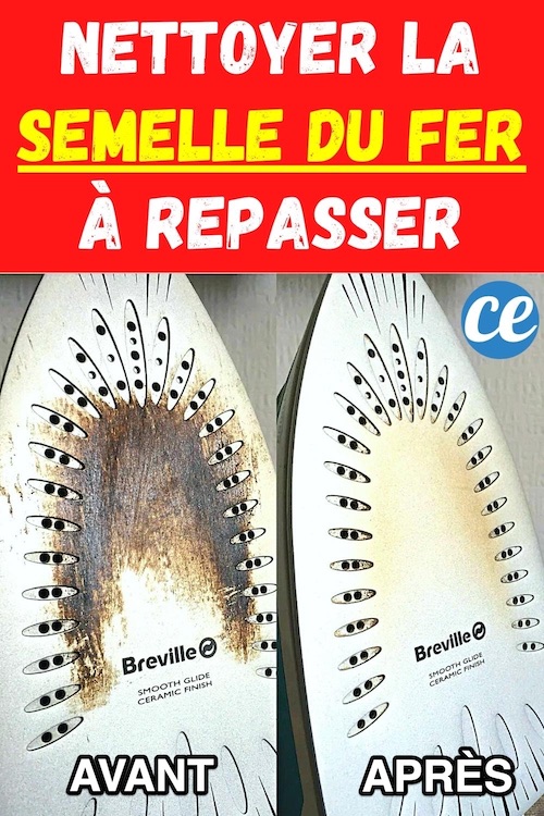 L'Astuce pour Nettoyer la Semelle du Fer à Repasser Noircie. — free download