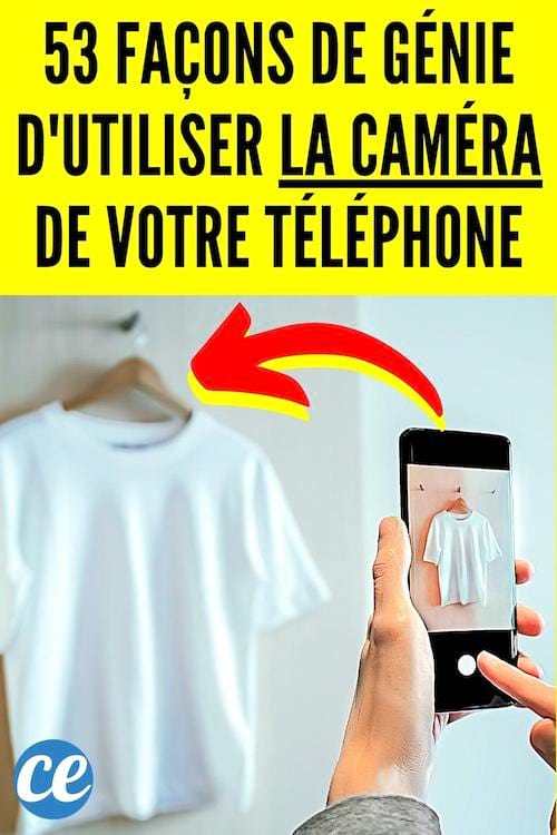 Utilisez l'appareil photo de votre smartphone pour prendre des photos de vos tenues préférées.