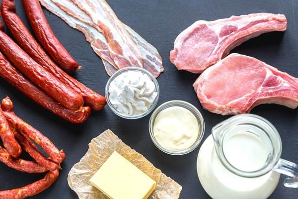 des aliments en graisse saturée qui provoquent des crises d'asthme