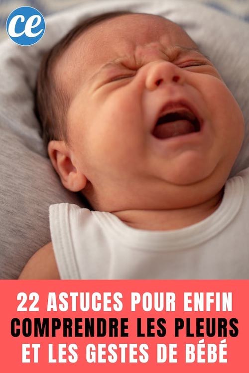 un bébé qui pleure