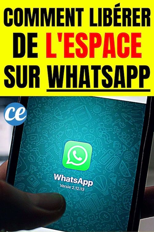 Comment libérer de l'espace sur WhatsApp