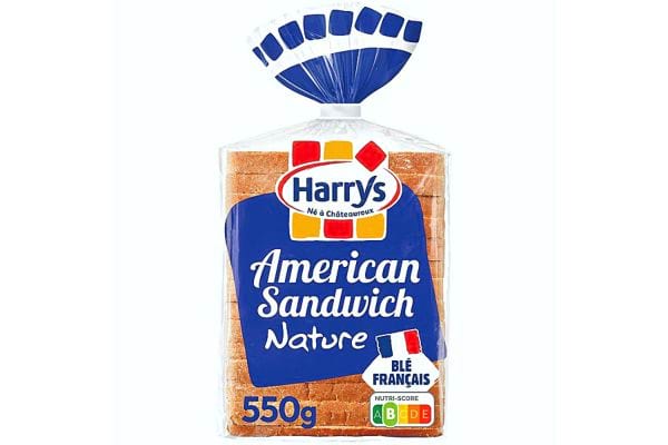 Un paquet de pain de mie harrys