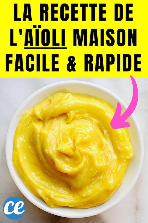 La Recette de l'Aïoli Inratable Comme Chez GrandMère (Facile et Rapide).