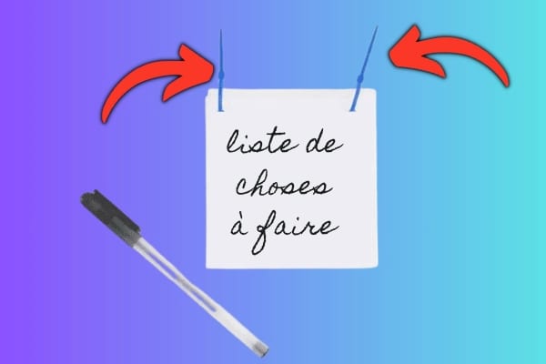 Remplacez les attaches parisiennes par un simple collier de serrage.