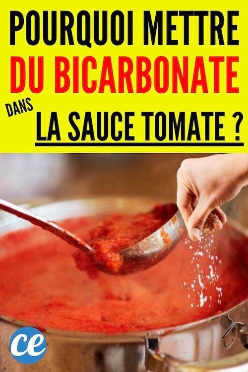 Pourquoi mettre du bicarbonate dans la sauce tomate ?