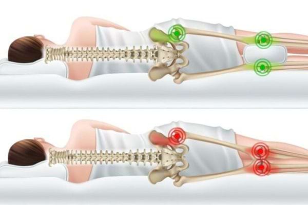 Un dessin d'une femme couchée et habillée en blanc