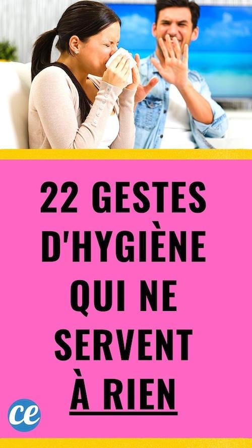 Les gestes du quotidien qui ne servent à rien