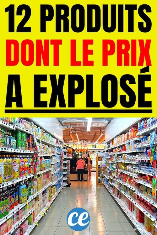 12 produits dont le prix a explosé 
