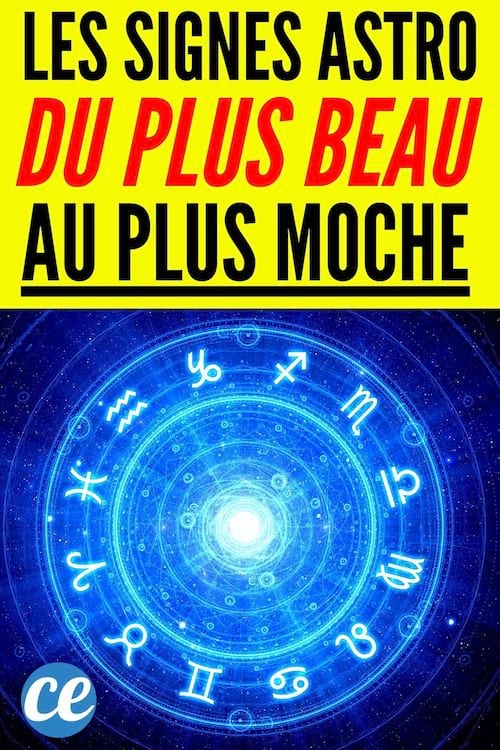 Les signes astro du plus beau au plus moche