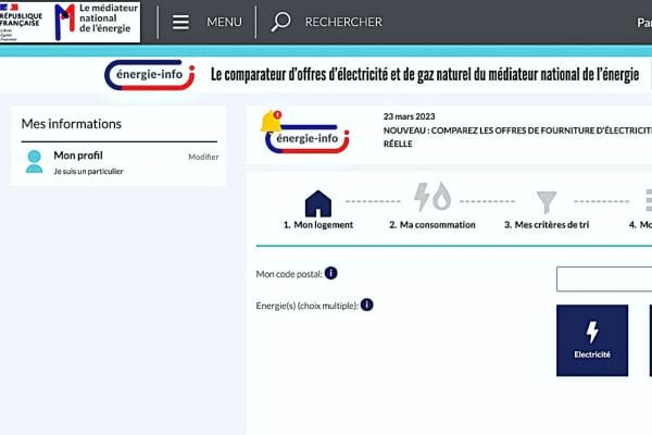 Page du site Médiateur National