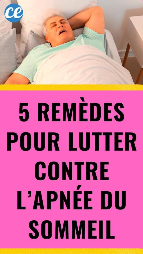 5 Remèdes Naturels Pour Lutter Contre l’Apnée du Sommeil.