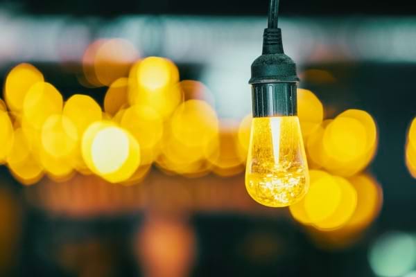 Une ampoule allumée qui fait fuir les chauves-souris