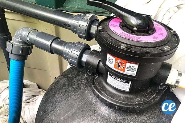 Pompe pour filtre à sable