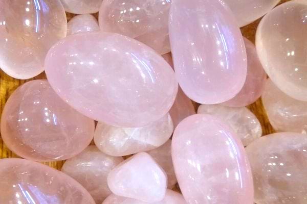 Plusieurs Quartz rose