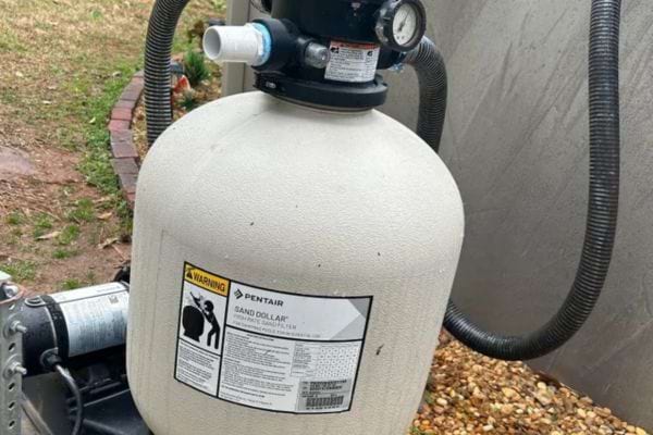 Une pompe à filtration